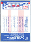 1987 Fleer Rafael Santana