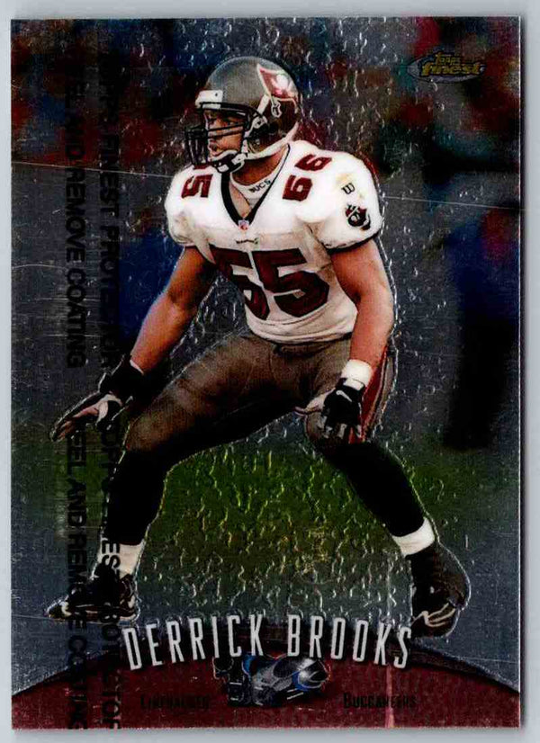 1998 Topps Finest Football Derrick Brooks #191