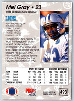 1992 Proset Mel Gray #493