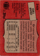 1987 Topps Gill Byrd