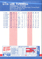 1987 Fleer Update Glossy Lee Tunnell #U-119