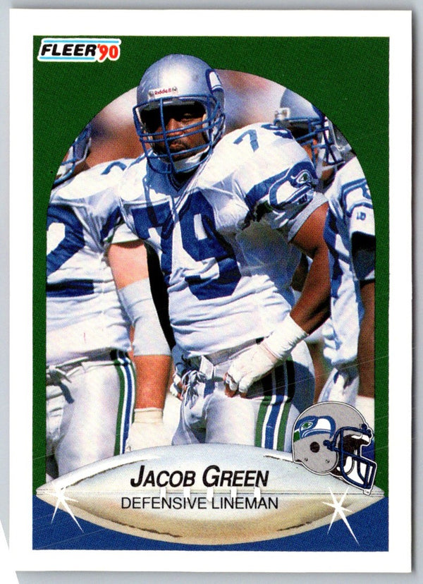 1990 Fleer Jacob Green #266