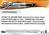 2018 Topps Update Gerrit Cole #US240