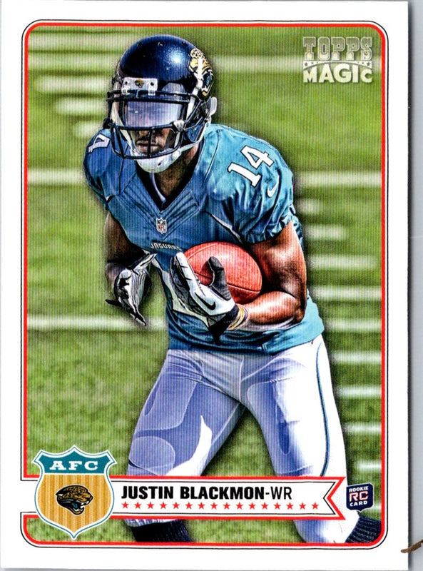 2012 Topps Magic Justin Blackmon #180 Rookie
