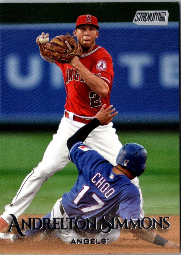 2019 Stadium Club Andrelton Simmons #84