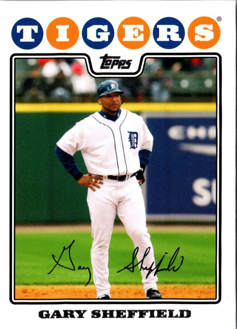 2008 Topps Gary Sheffield