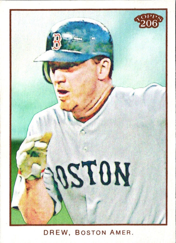 2009 Topps 206 J.D. Drew #101