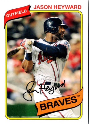 2012 Topps Archives Jason Heyward #137