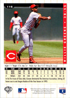1994 Collector's Choice Willie Greene #116 Silver Signature