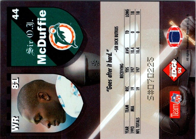 1994 Excalibur O.J. McDuffie