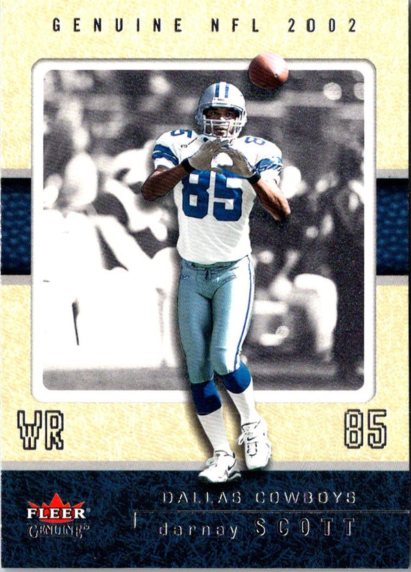 2002 Fleer Genuine Darnay Scott #110