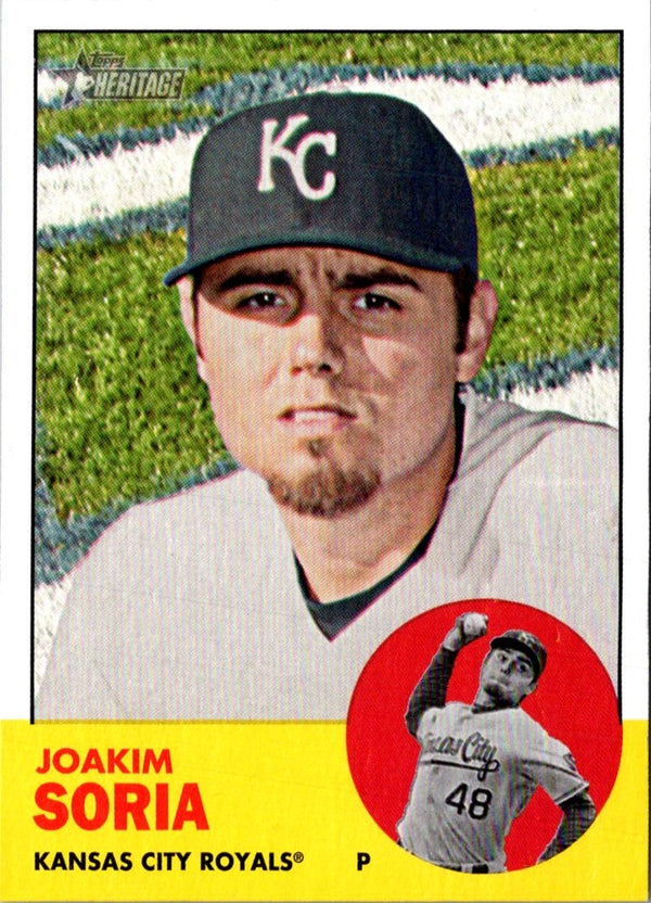 2012 Topps Heritage Joakim Soria #214