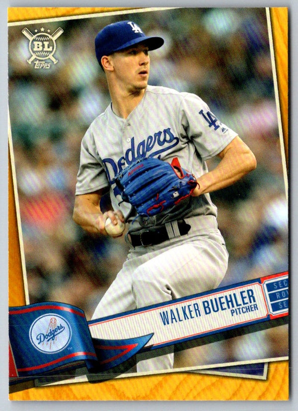 2019 Topps Big League Walker Buehler #298