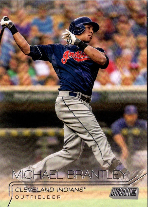 2015 Stadium Club Michael Brantley #47