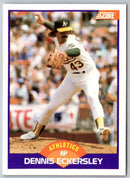 1989 Score Dennis Eckersley