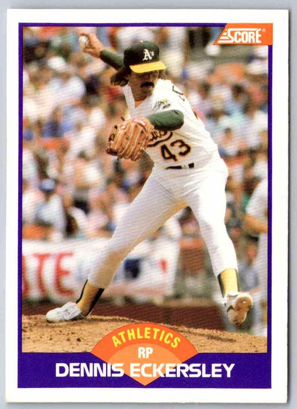 1989 Score Dennis Eckersley #276