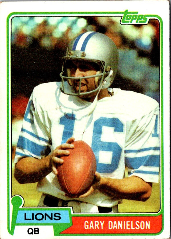 1981 Topps Gary Danielson #274