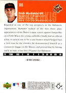 2006 Upper Deck Nick Markakis