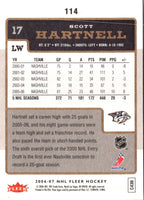 2006 Fleer Scott Hartnell #114