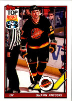 1991 Topps Shawn Antoski #98