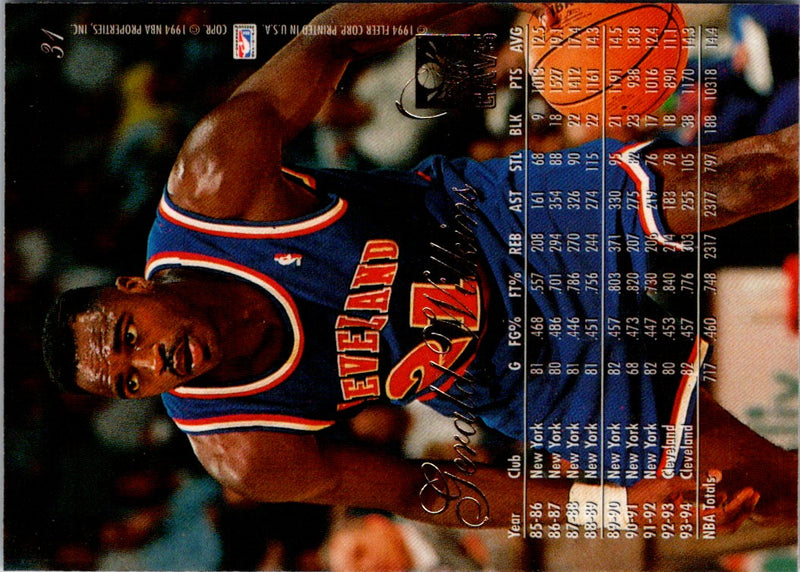 1994 Flair Gerald Wilkins