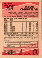 1989 O-Pee-Chee Dave Christian #159