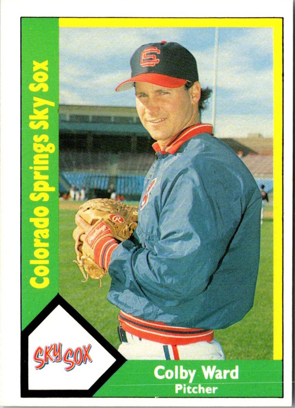1990 CMC Colorado Springs Sky Sox Colby Ward #2
