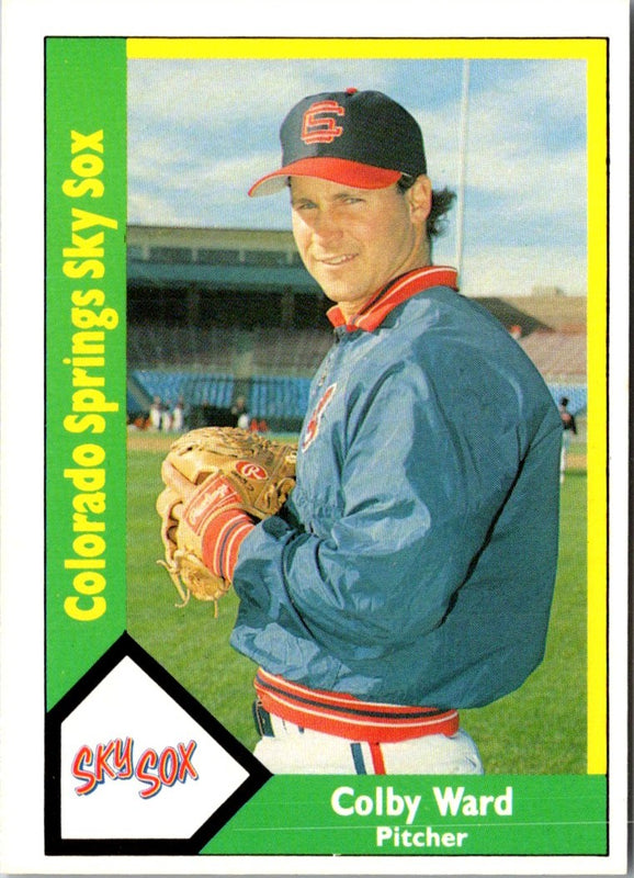1990 CMC Colorado Springs Sky Sox Colby Ward #2