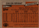 1981 Topps Cullen Bryant