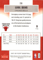 2007 Fleer Luol Deng #28