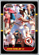 1986 Donruss John Shelby
