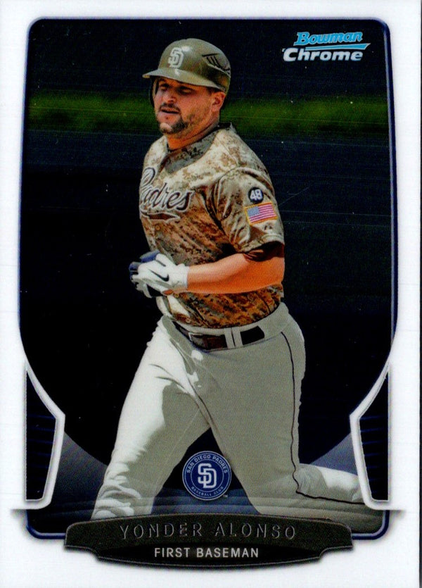 2013 Bowman Chrome Yonder Alonso #22