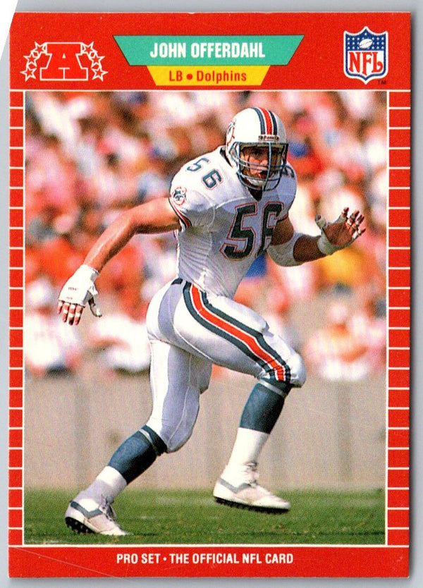1989 Pro Set John Offerdahl #221
