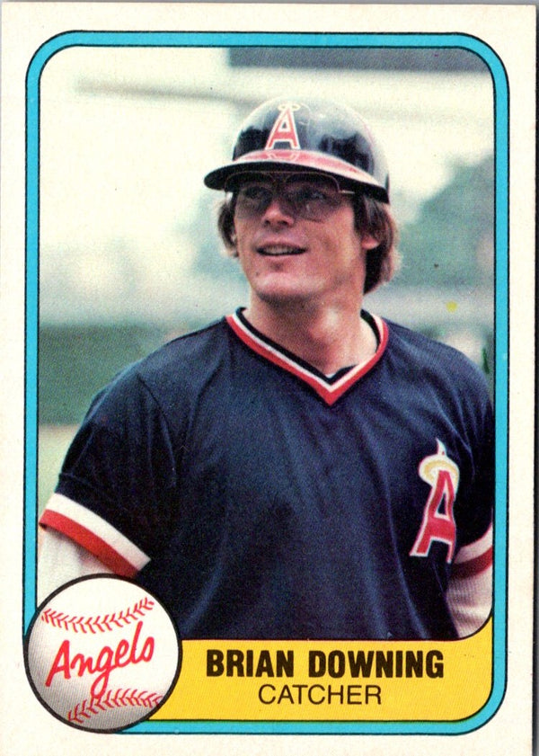 1981 Fleer Brian Downing #282