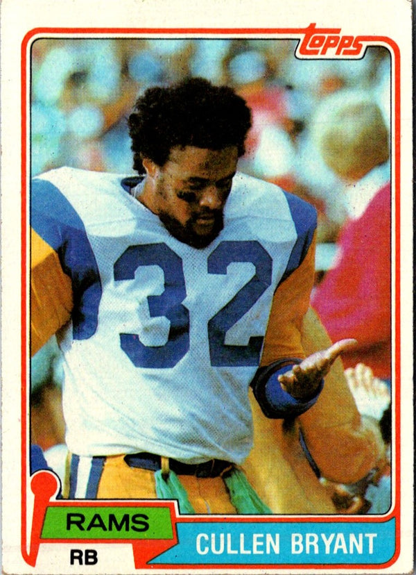 1981 Topps Cullen Bryant #273