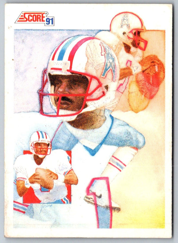 1991 Score Warren Moon #330