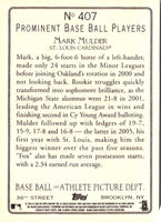 2006 Topps Turkey Red Mark Mulder #407