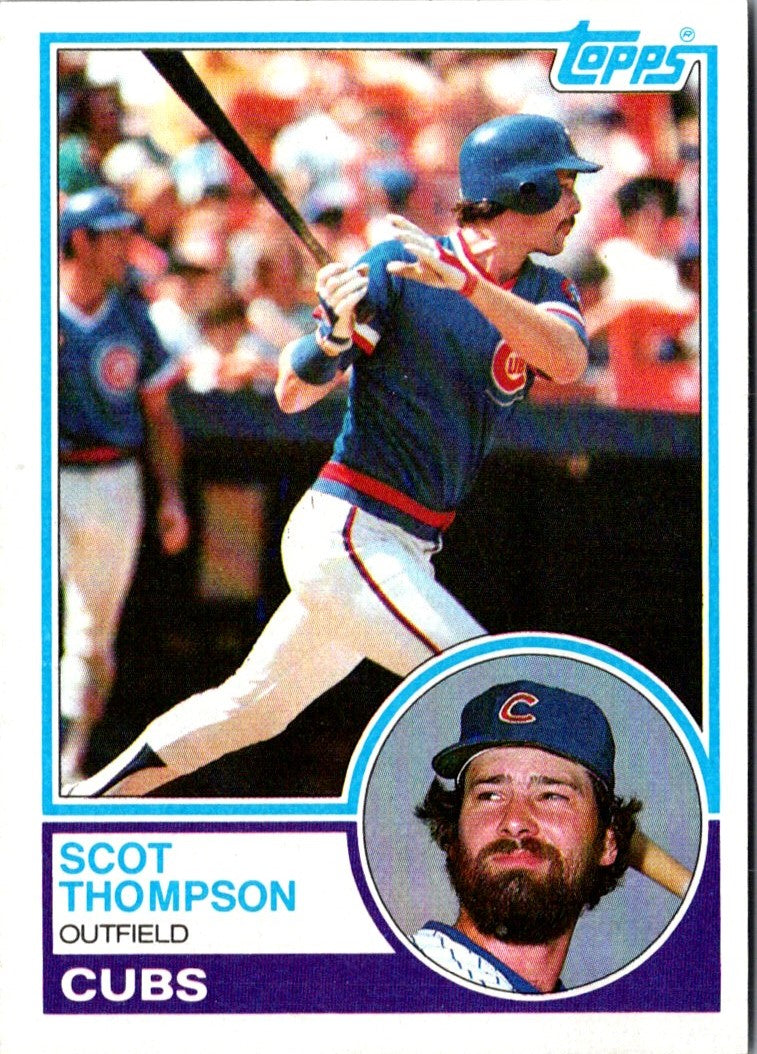 1983 Topps Scot Thompson