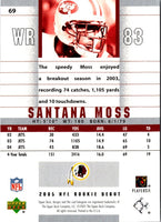 2003 Upper Deck Honor Roll Santana Moss #69