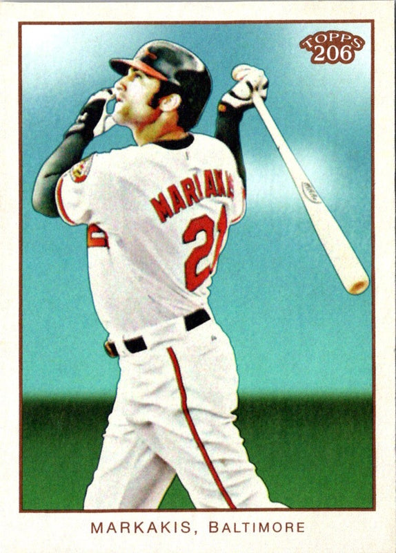 2009 Topps 206 Nick Markakis #122
