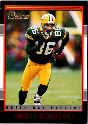 2001 Bowman Antonio Freeman #96