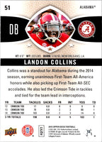 2015 Upper Deck Landon Collins #51