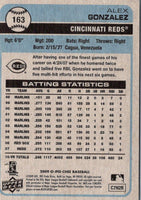 2009 O-Pee-Chee Alex Gonzalez #163
