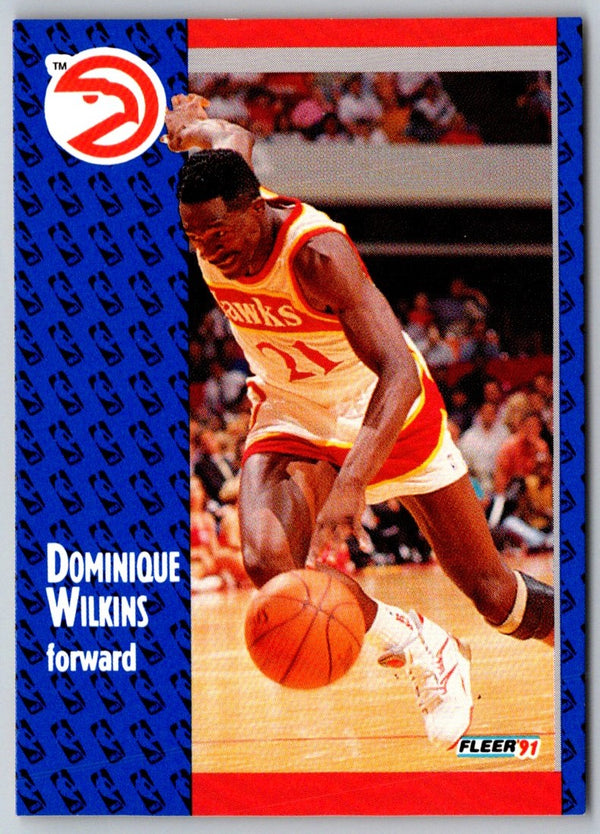 1991 Fleer Dominique Wilkins #6