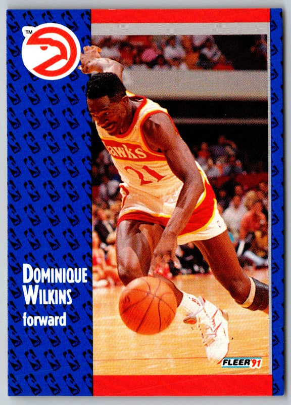 1991 Fleer Dominique Wilkins #6