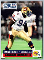 1991 Proset World League Danny Lockett #83
