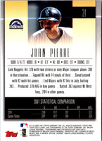 2002 Topps Gold Label Juan Pierre #24