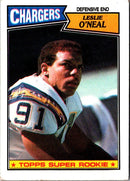 1987 Topps Leslie O'Neal