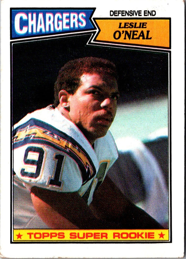 1987 Topps Leslie O'Neal #347 Rookie