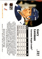 1991 Pro Set Gary Leeman #231